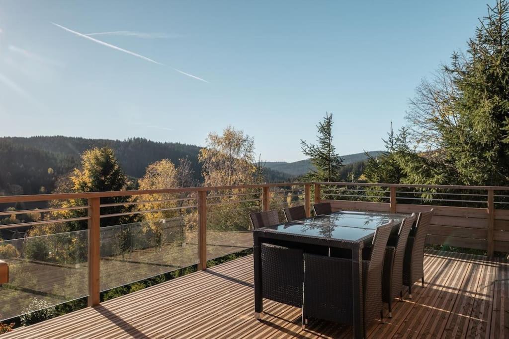 Le Cerf, Chalet Cocooning Avec Piscine Et Billard Ban-sur-Meurthe-Clefcy Exterior photo